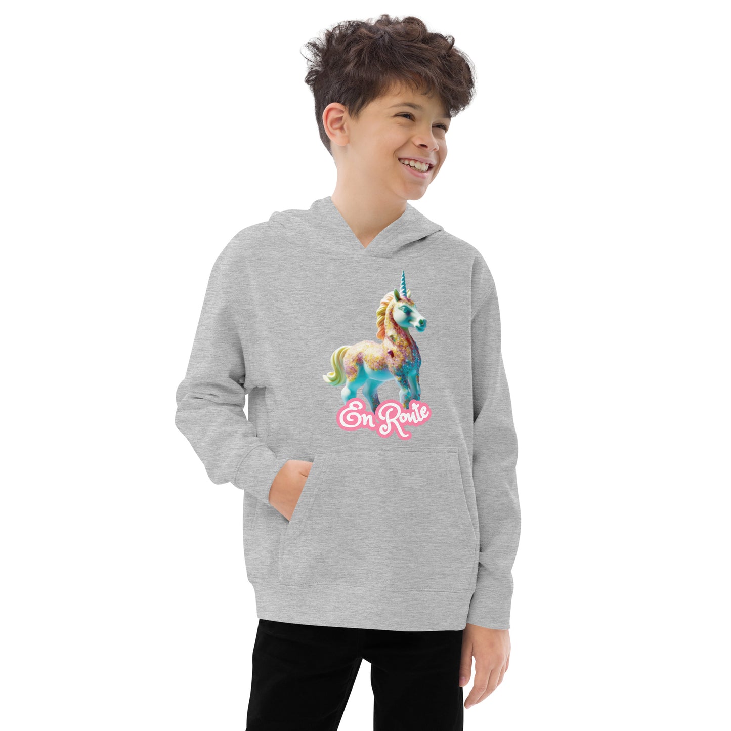 On The Way - Kids fleece hoodie