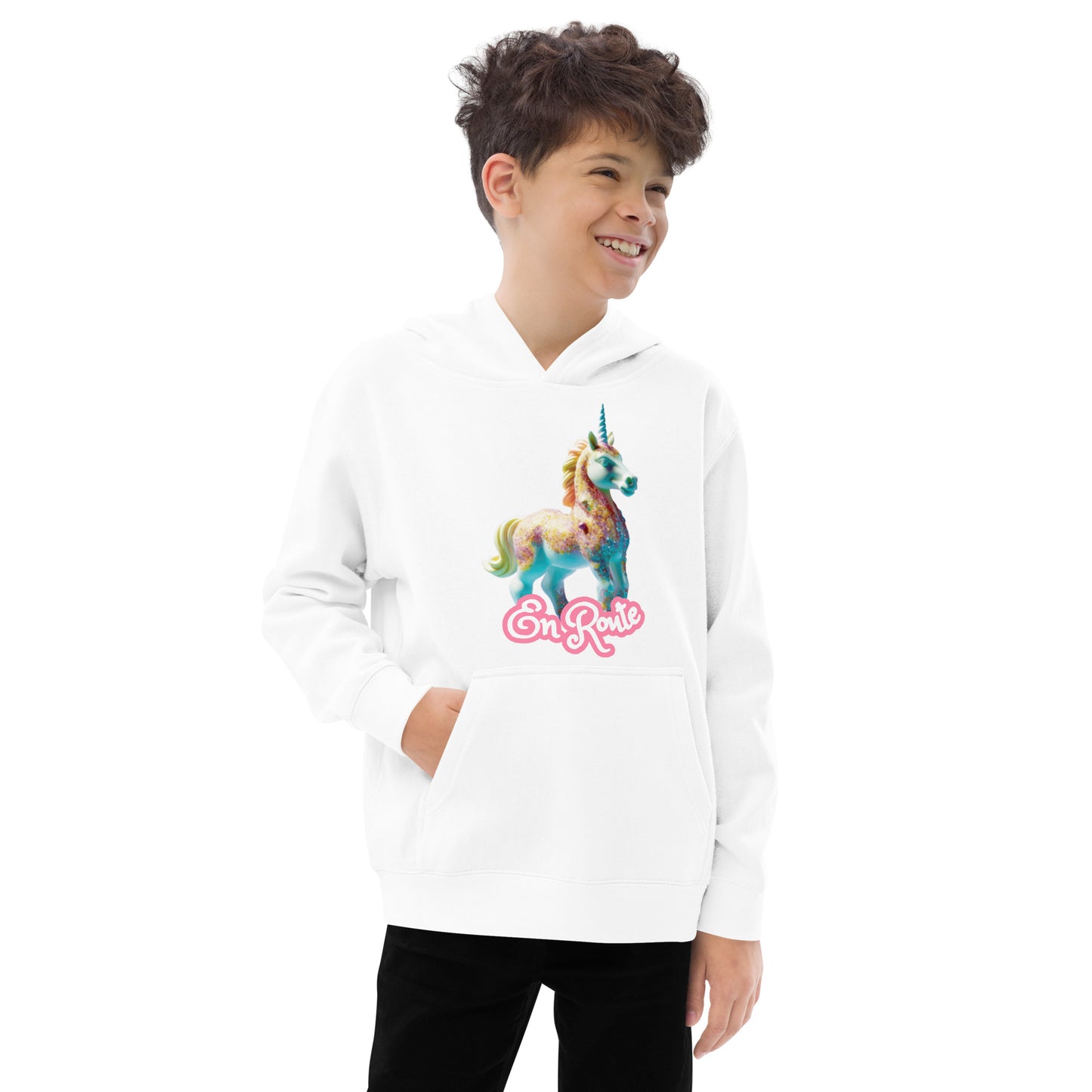 On The Way - Kids fleece hoodie