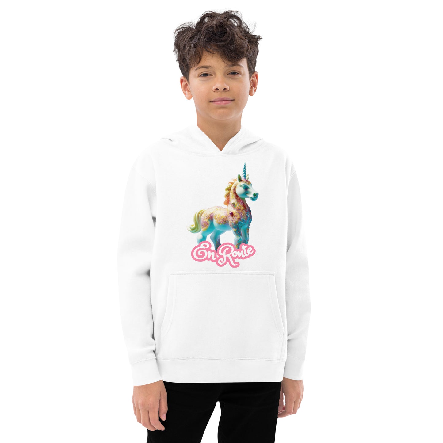 On The Way - Kids fleece hoodie