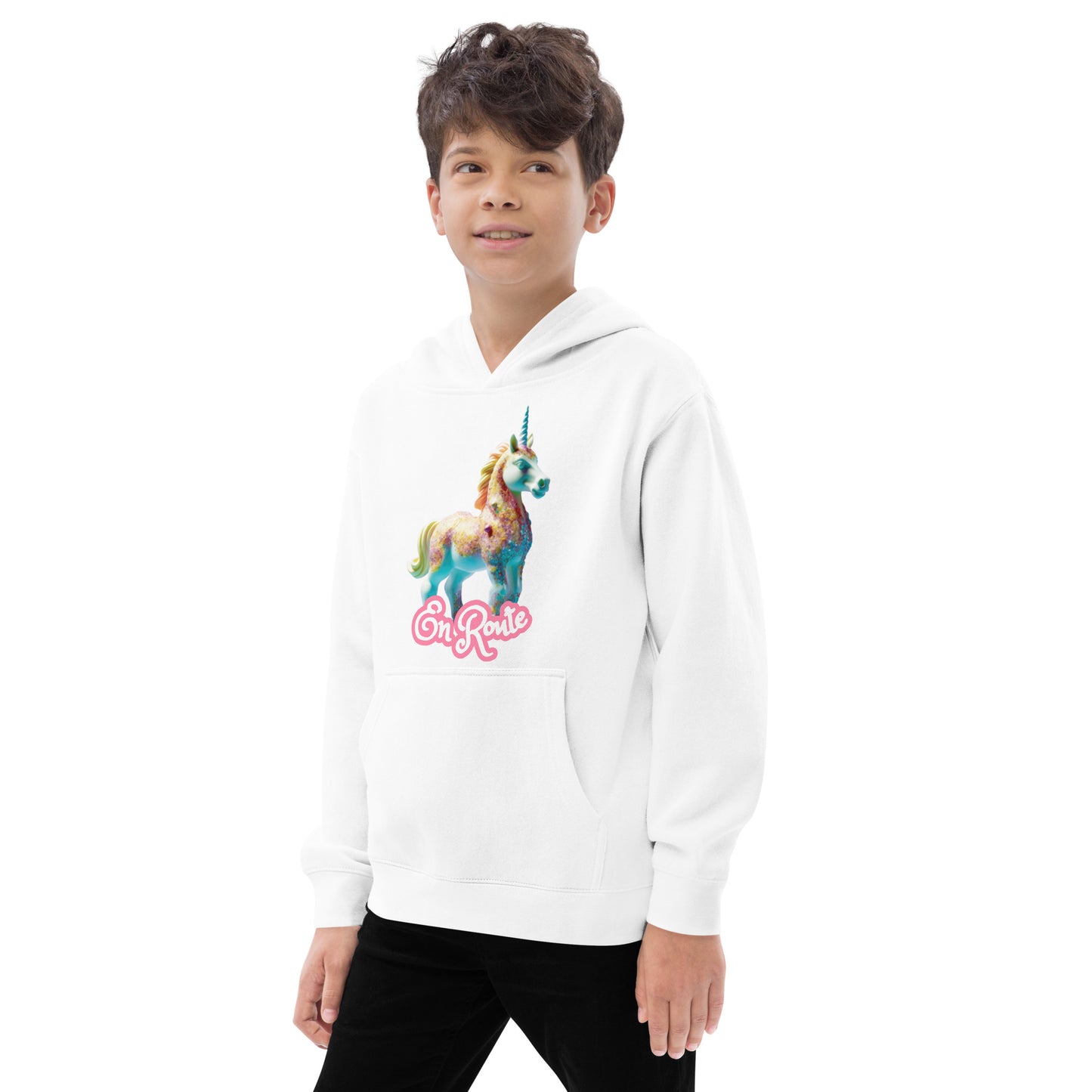 On The Way - Kids fleece hoodie