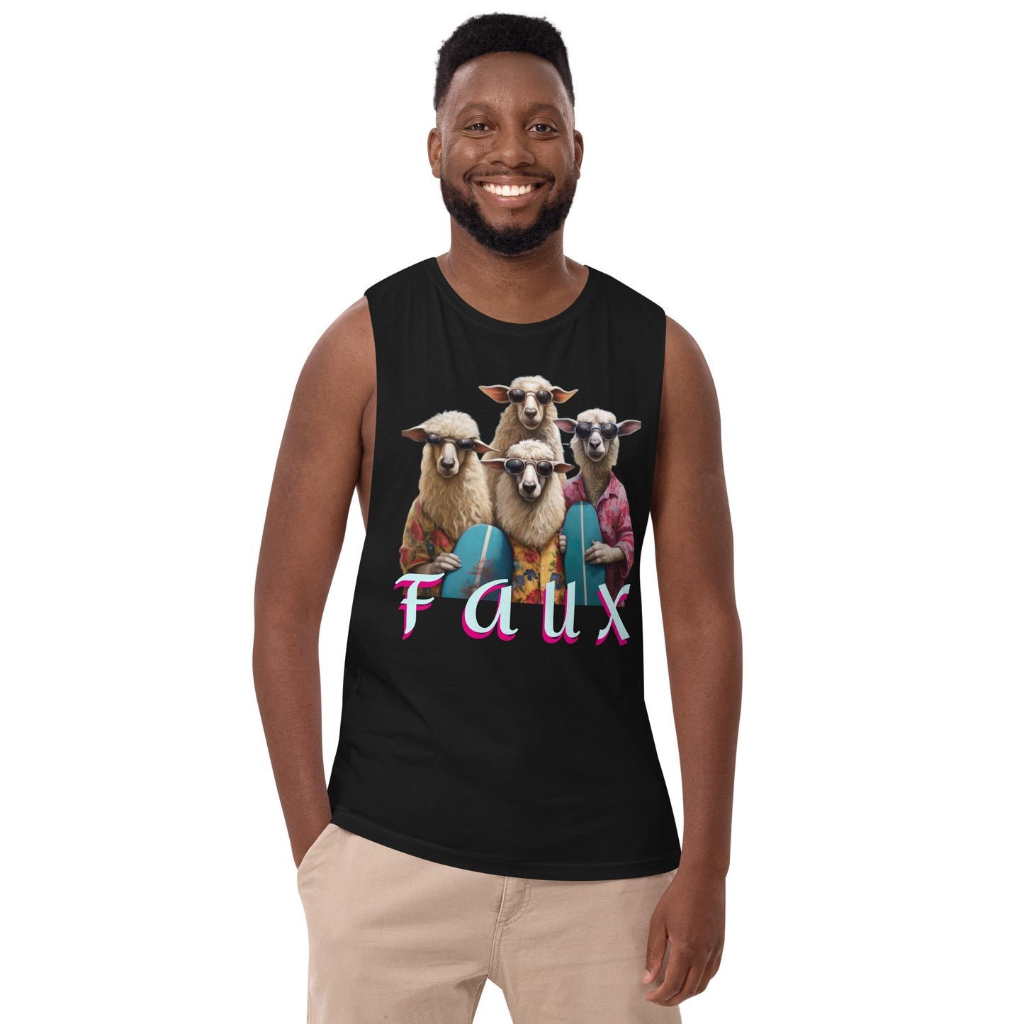 Sheepish - Men’s drop arm tank top