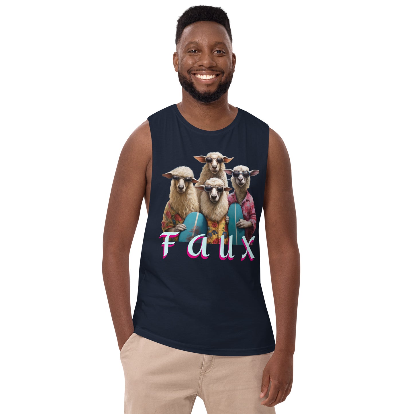 Sheepish - Men’s drop arm tank top