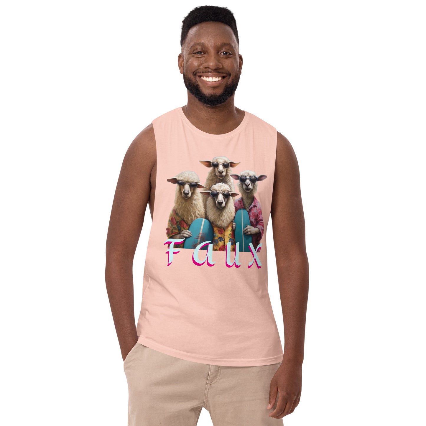 Sheepish - Men’s drop arm tank top