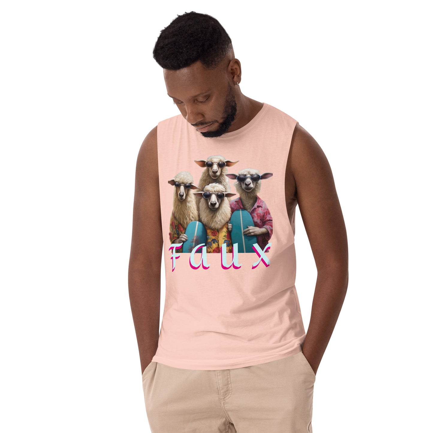 Sheepish - Men’s drop arm tank top