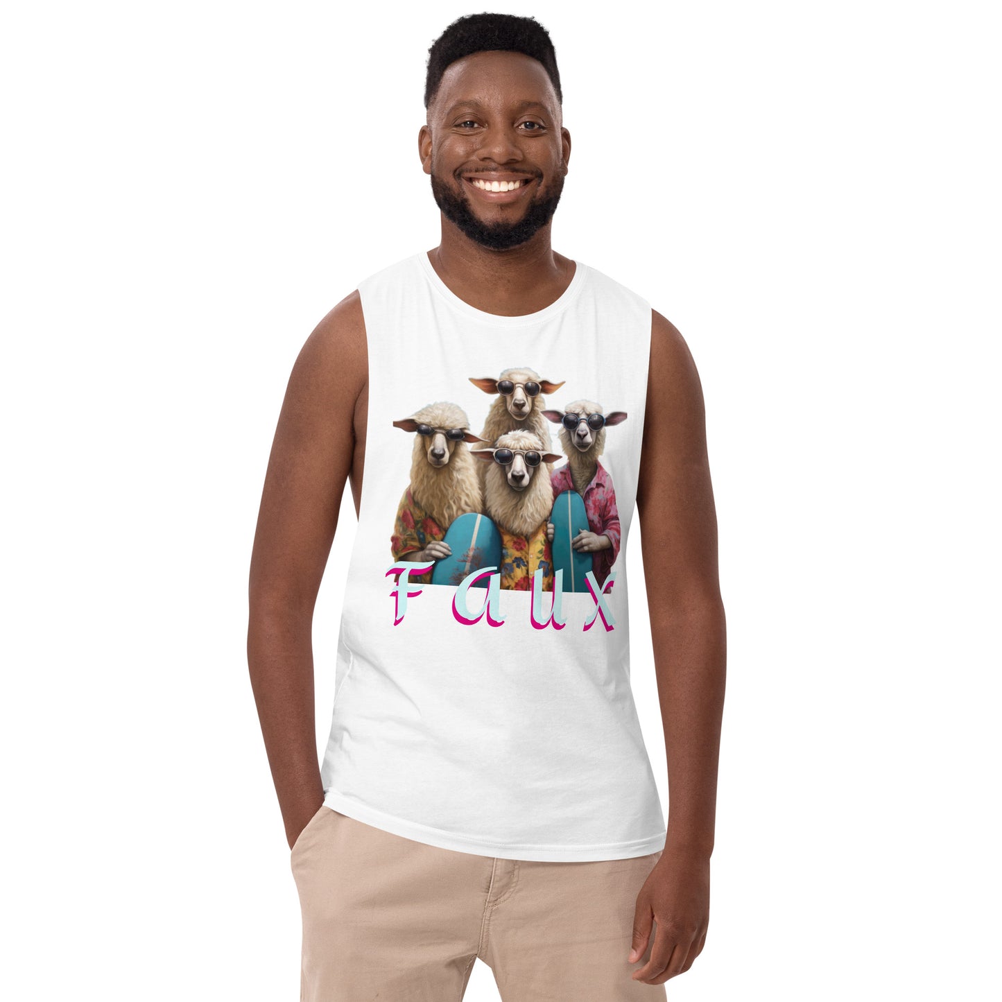 Sheepish - Men’s drop arm tank top