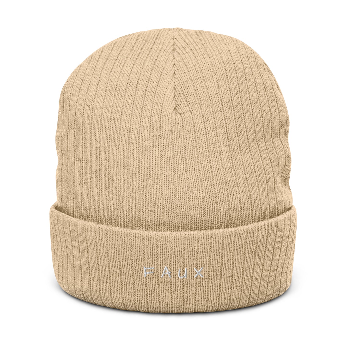 Real - Ribbed knit beanie